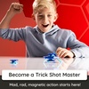 image:imageFat Brain Toys Magshuto MagKit Series 1 Metal Cypher Blue Magnetic Trick Shot System OpenEnded DiscLaunching Skill Challenge for Ages 6 and Up