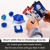 image:imageFat Brain Toys Magshuto MagKit Series 1 Metal Cypher Blue Magnetic Trick Shot System OpenEnded DiscLaunching Skill Challenge for Ages 6 and Up