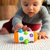 image:imageFat Brain Toys Rolio Sensory Toys for Babies 6 Months Tummy Time Rattle