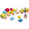 image:imageFat Brain Toys Learning Locomotive  Wooden Stacking Block Train for Preschoolers